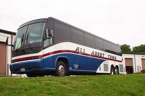 coach bus DC area All About Town Fleet