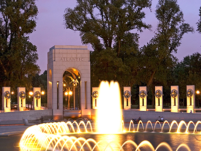 National World War II Memorial National Memorial Washington DC Bus Tour Sightseeing Attractions