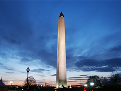 nighttour Washington Monument Washington DC Bus Tour Sightseeing Attractions